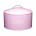 Caja Tartas Cake Rosa para reposteria creativa