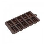 Molde para chocolate con forma de numeros de la marca Kitchen Craft