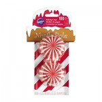 Capsulas para MiniCupcakes de Navidad con motivos rojos y blancos