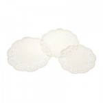 Set de Blondas para Tartas, en color blanco, con un elegante diseño especial para reposteria
