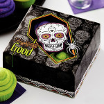 Cajas Cupcakes Calavera Mejicana para Halloween en reposteria creativa