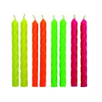 Set de Velas de Cumpleaños colores Neon