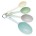Tazas Medidoras de Colores con forma de cuchara para repostería