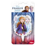 Vela de Cumpleaños de Elsa y Anna Frozen II para reposteria