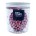 Perlas Comestibles de chocolate y cerelales en color rosa para reposteria creativa