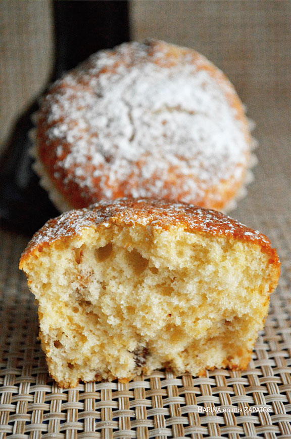 Receta Madalenas de Nueces - Club Exclusivo El Escondite de Lola