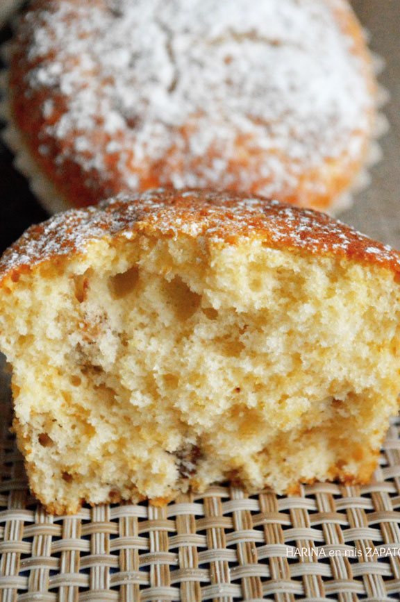 Receta Madalenas de Nueces - Club Exclusivo El Escondite de Lola