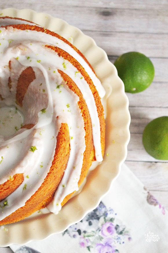 Receta Bundt Cake Vainilla y Lima - Club Exclusivo El Escondite de Lola