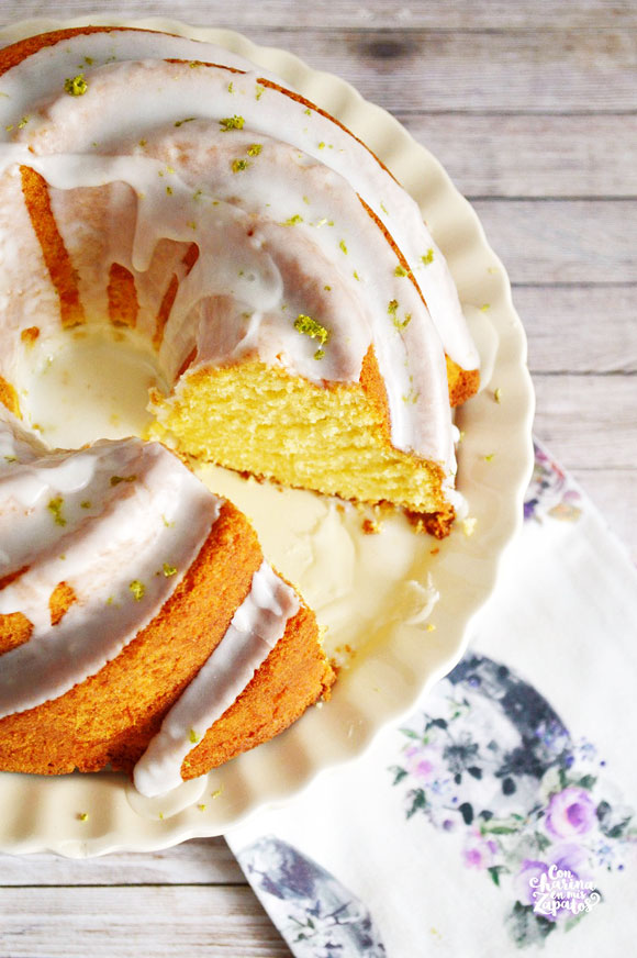 Receta Bundt Cake Vainilla y Lima - Club Exclusivo El Escondite de Lola