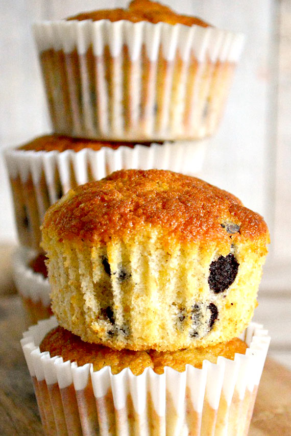 Receta Magdalenas Plátano y Chocolate - Club Exclusivo El Escondite de Lola