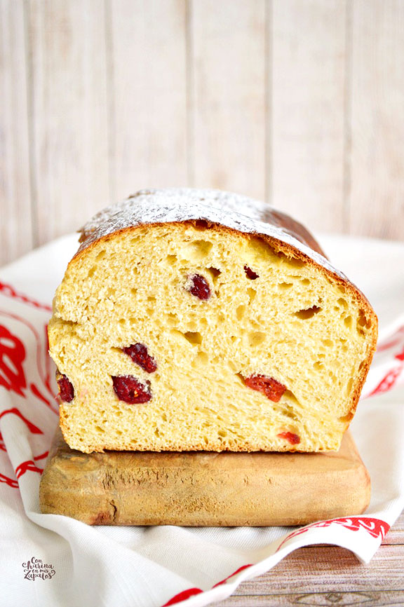 Receta Pan Dulce Arándanos y Vainilla - Club Exclusivo El Escondite de Lola