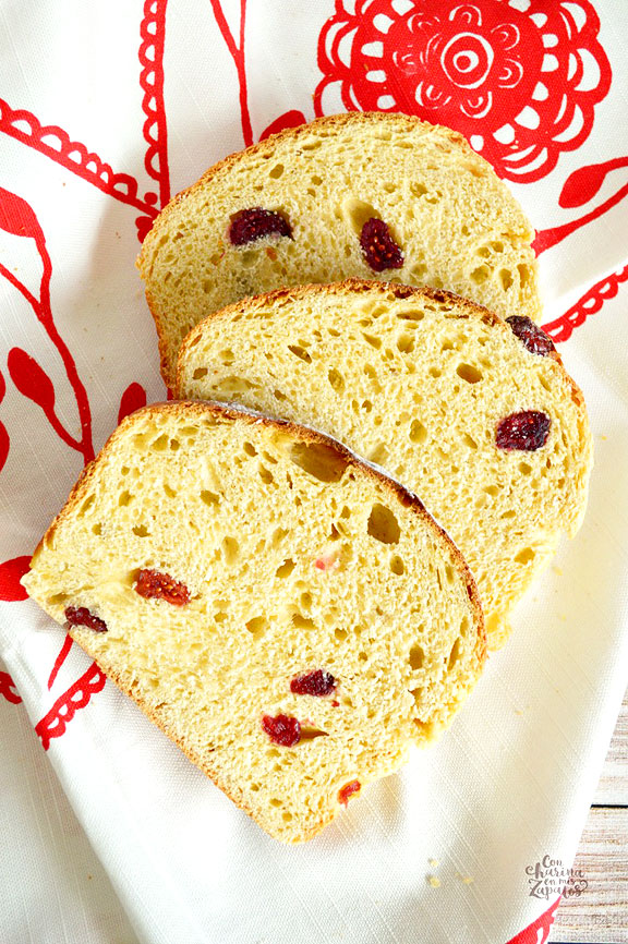 Receta Pan Dulce Arándanos y Vainilla - Club Exclusivo El Escondite de Lola