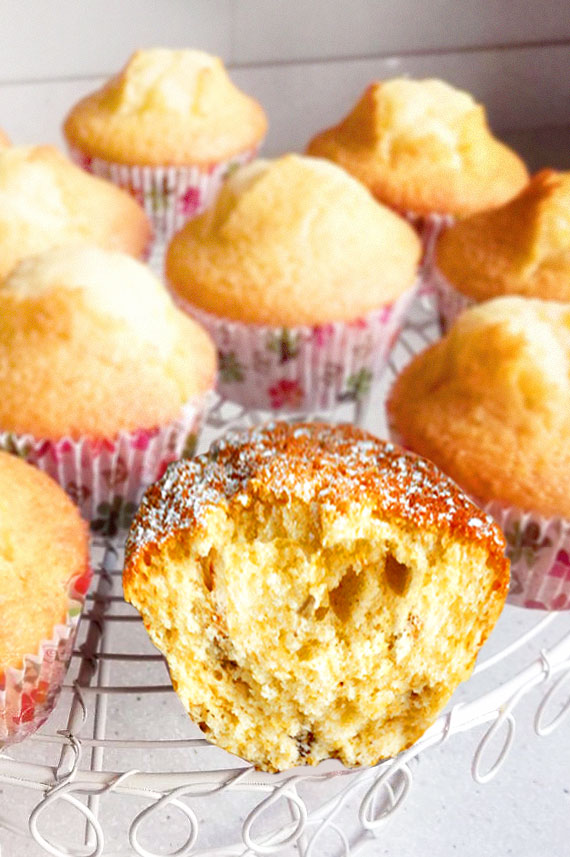 Receta Magdalenas Miel y Limón - Club Exclusivo El Escondite de Lola